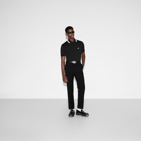Cotton polo shirt