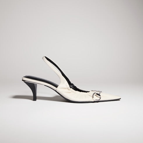 Women's Vittoria slingback pump with elastic