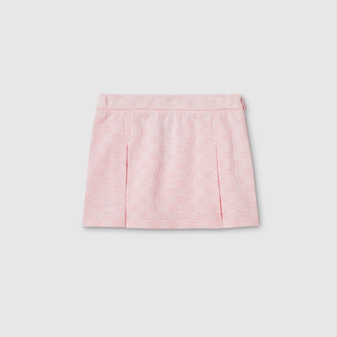 Children's GG cotton mini skirt
