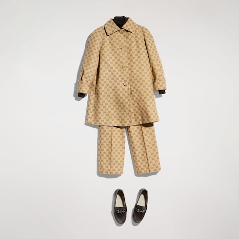 Children's GG canvas pants