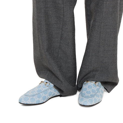 Women's Princetown slipper with pearls