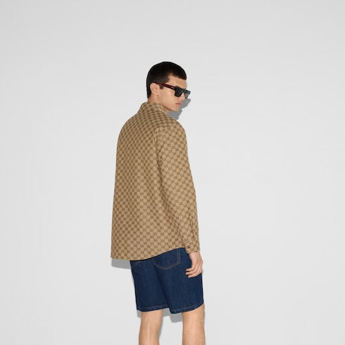 GG canvas overshirt