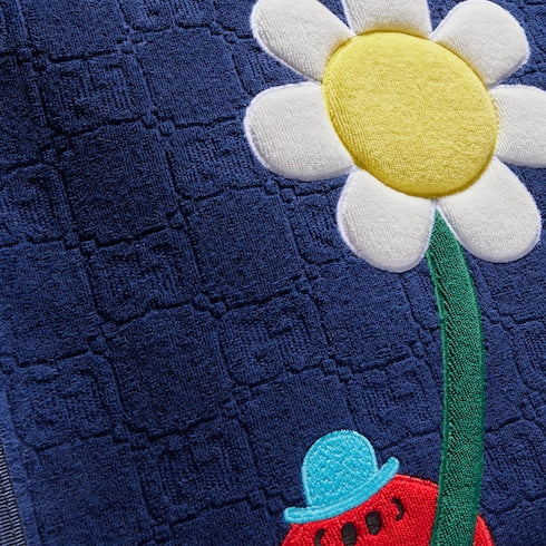 Children's GG tote bag with embroidery