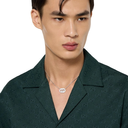 Gucci Interlocking pendant necklace