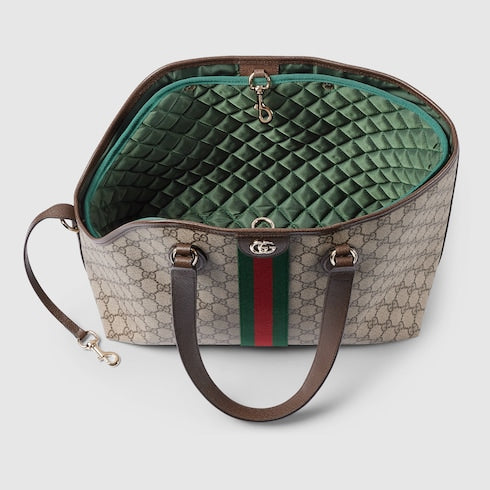 GG Monogram small pet tote bag