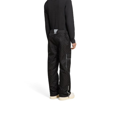 GG technical fabric jacquard pant