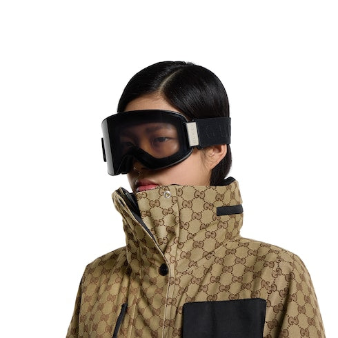 Mask-shaped sunglasses