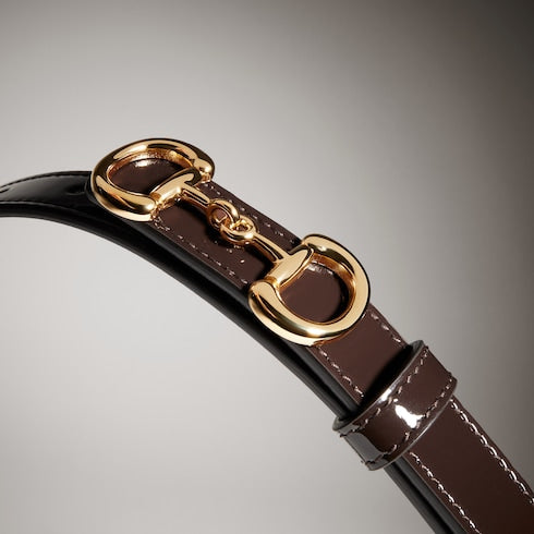 Thin belt with Horsebit buckle