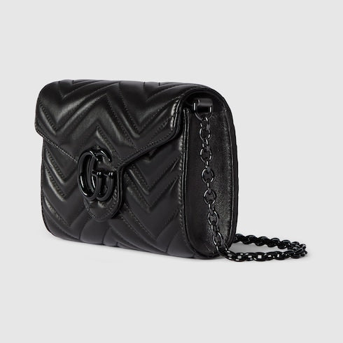 GG Marmont wallet on chain