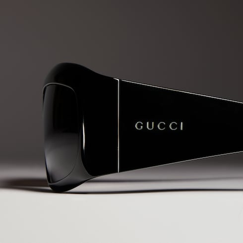 Rectangular frame sunglasses
