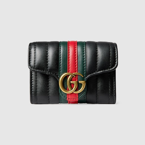 GG Marmont bi-fold card case