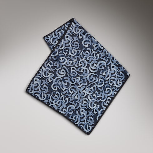 Gucci Double G cotton silk stole