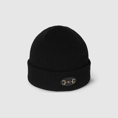 Wool hat with Horsebit
