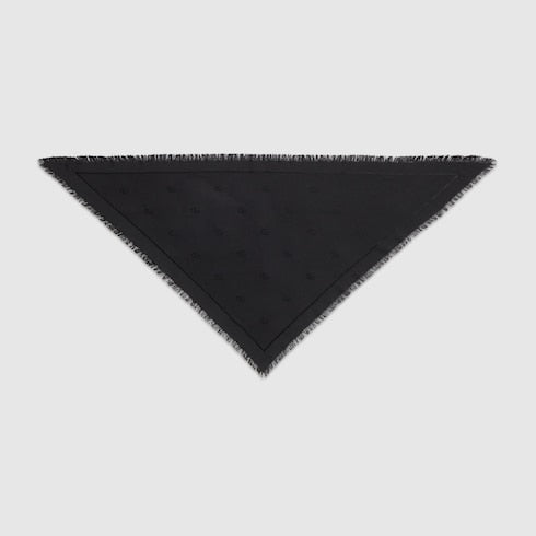 Double G silk wool shawl