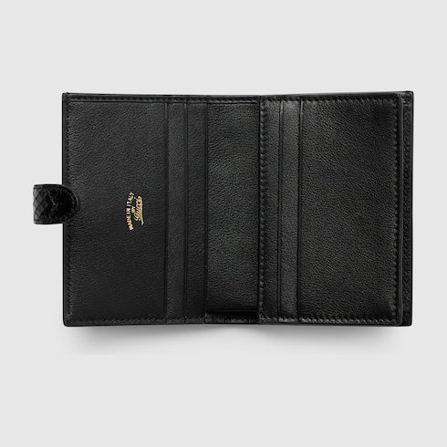 Gucci Jackie python medium wallet