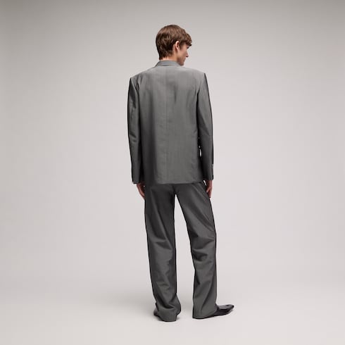 Silk merino wool pants
