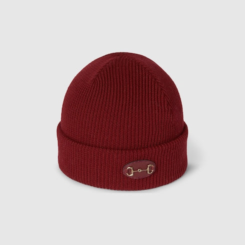 Wool hat with Horsebit