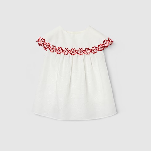 Baby GG cotton jacquard dress