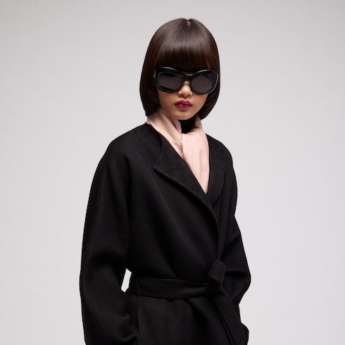 Double G silk wool shawl