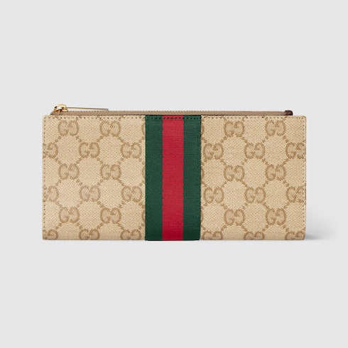 Long wallet with Web