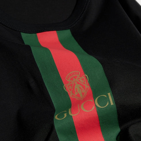 Cotton jersey T-shirt with print