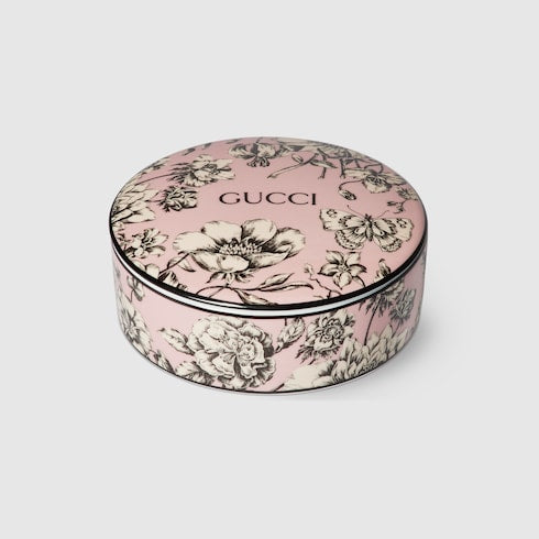 Gucci Flora Sketch print round box