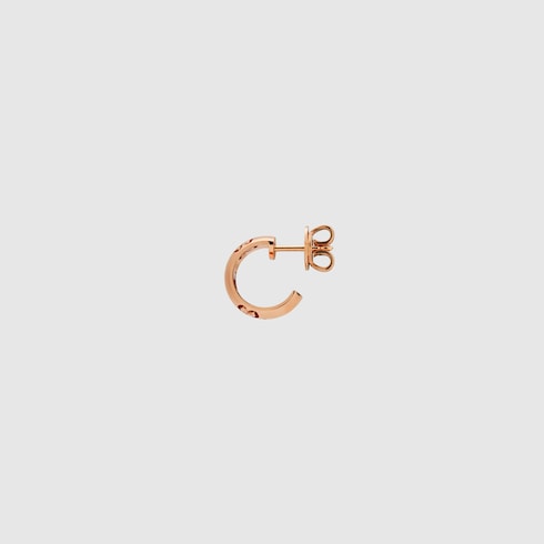 Icon 18k GG hoop earrings