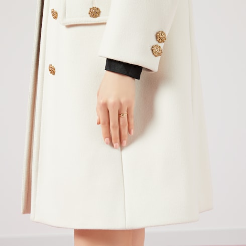 Gucci Interlocking 18k ring