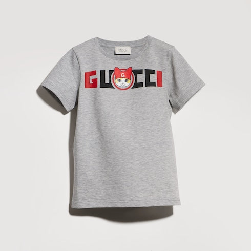Children's cotton T-shirt with print