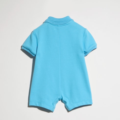 Baby cotton one-piece with embroidery