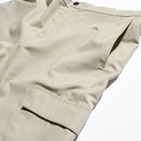 Lightweight cotton nylon twill pants