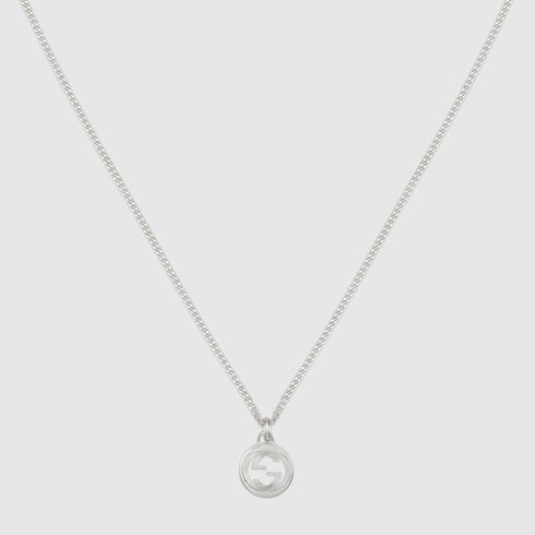 Gucci Interlocking pendant necklace