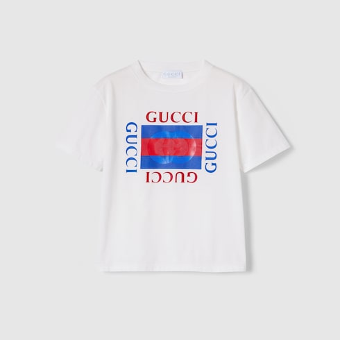 Children's cotton T-shirt with print