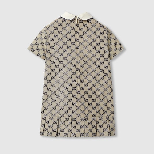 Children's GG canvas dress