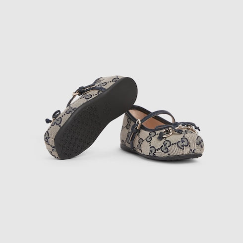 Toddler ballet flat with Horsebit