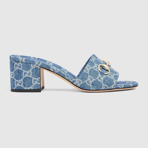 Women's slide sandal with Horsebit