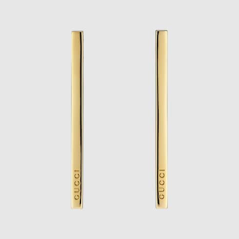 Long bar earrings
