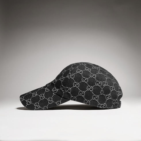 GG cotton denim baseball hat