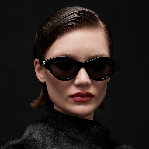 Cat-eye frame sunglasses