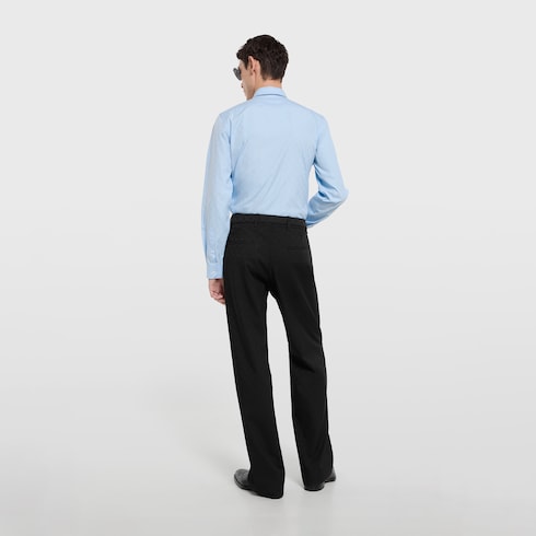GG cotton poplin shirt