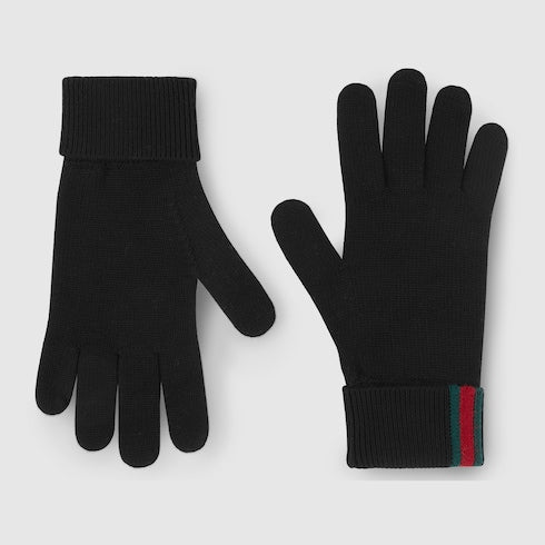 Wool gloves with Web