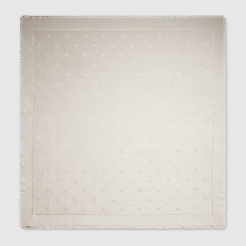 Double G silk wool shawl