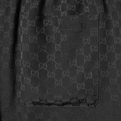 GG silk jacquard shorts