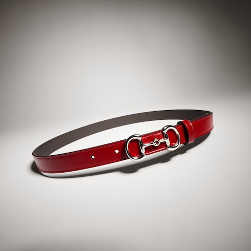Thin belt with Horsebit buckle