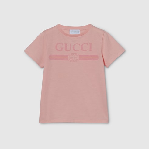Children's cotton T-shirt with print