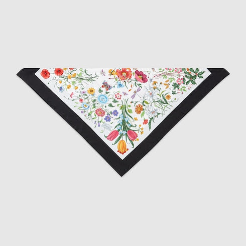 Printed silk headband