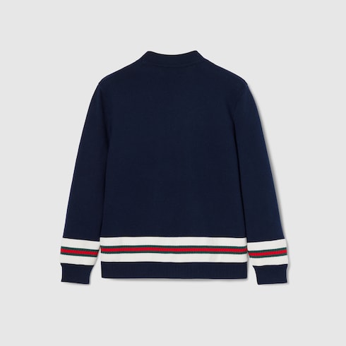 Children's cotton cardigan with Web