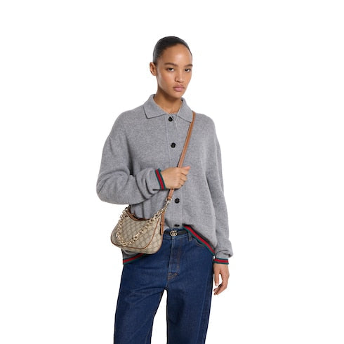 GG Emblem small shoulder bag