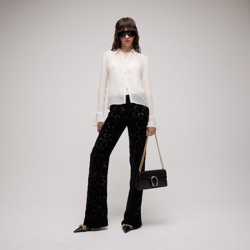 Light silk georgette shirt