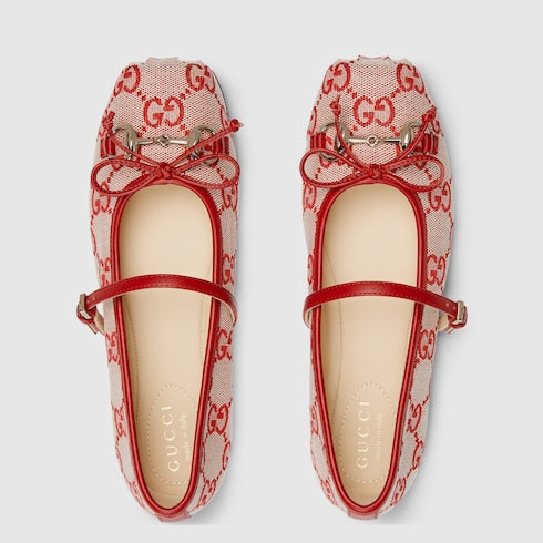 Children's ballet flat with Horsebit